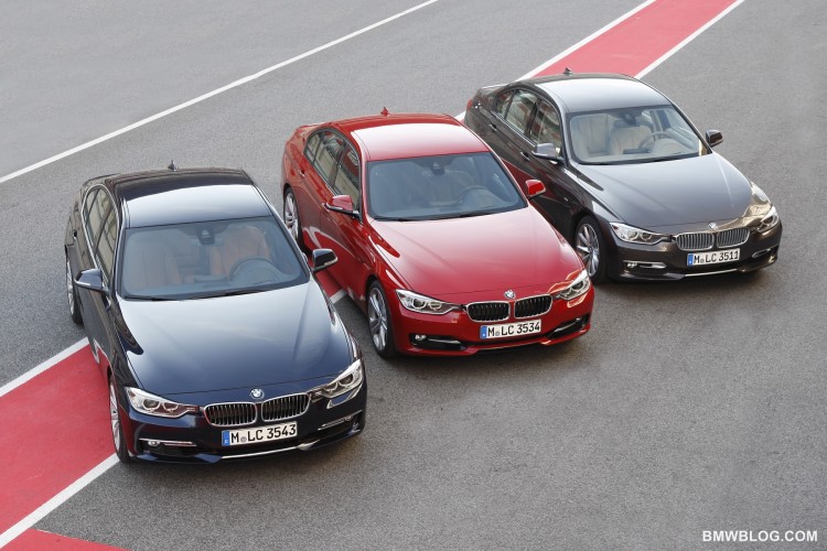 2012 BMW 3 Series to be offered in 4 variants