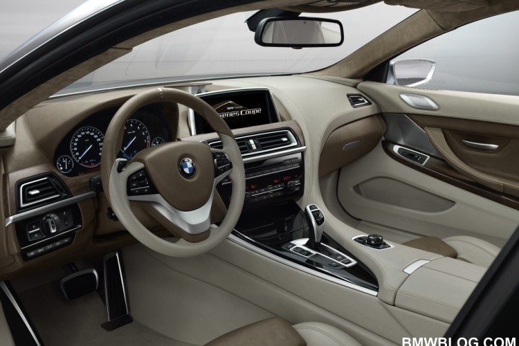 BMW 6 Series Coupe Concept: The Interior
