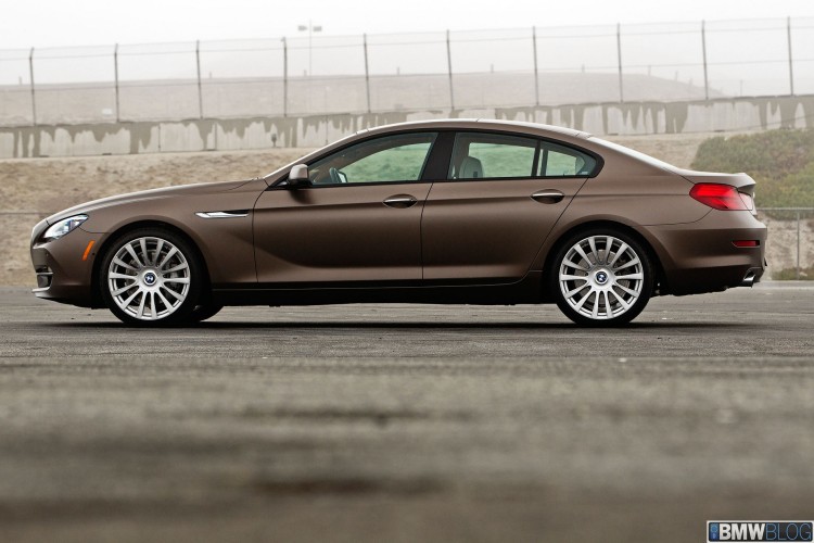 Side view of the BMW 650i Gran Coupe