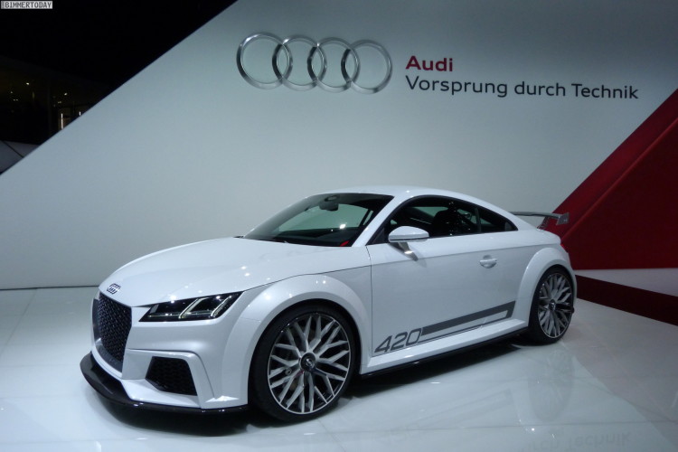 2014 Geneva Motor Show: Audi unveils edgier new TT, TTS coupes and TT Quattro Sport Concept