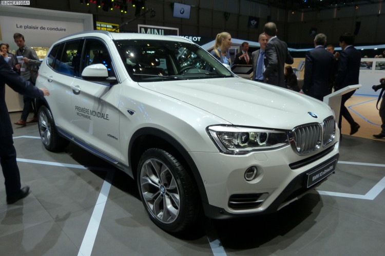 2014-BMW-X3-F25-LCI-Facelift-20d-xLine-Paket-Genfer-Autosalon-Live-14