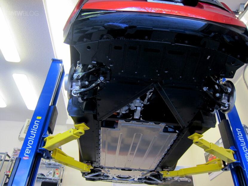 BMW i3 underbody