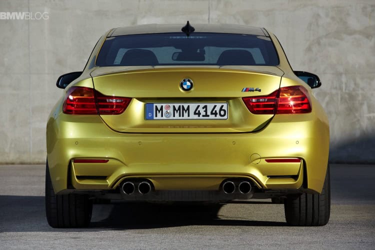 2015 bmw m4 coupe rear end