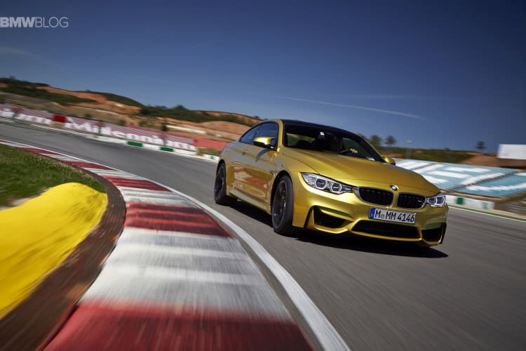 Drifting and driving the new BMW M4 Coupe