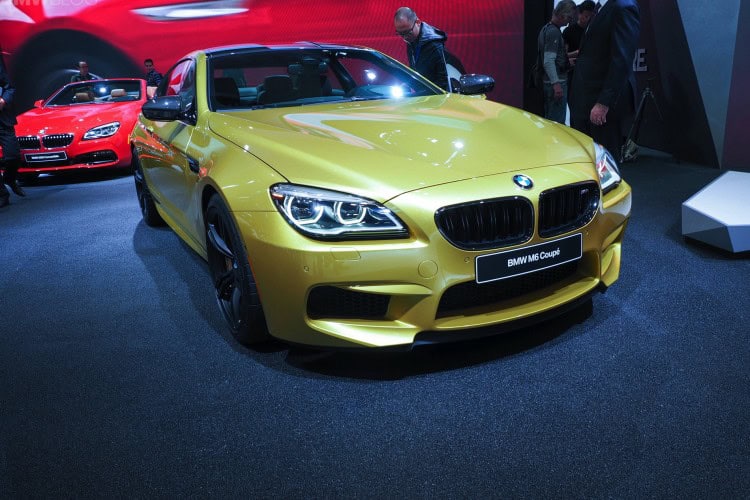 2015 NAIAS: BMW M6 Coupe Facelift in Austin Yellow
