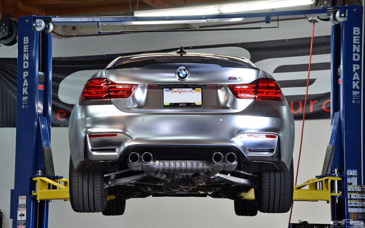 A BMW M4 Looks Interesting In Matte Chrome