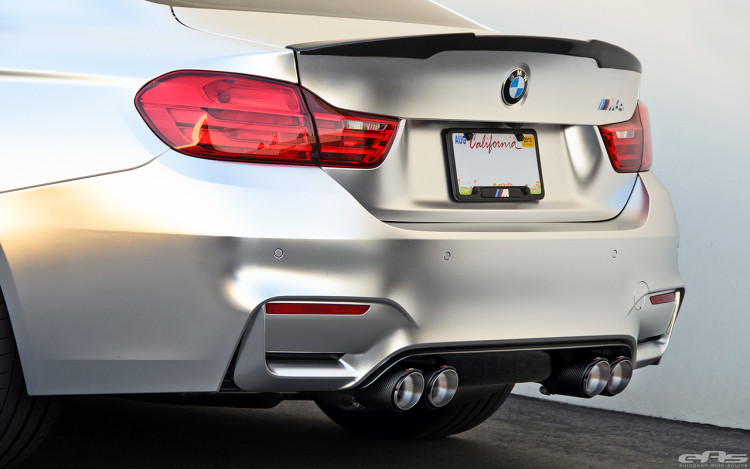 A BMW M4 Looks Interesting In Matte Chrome