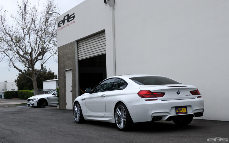 Alpine White BMW 650i CoAlpine White BMW 650i Coupe Gets Nicely Lowered