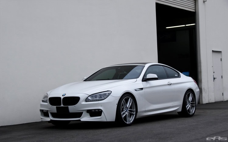 Alpine White BMW 650i Coupe Gets Nicely Lowered