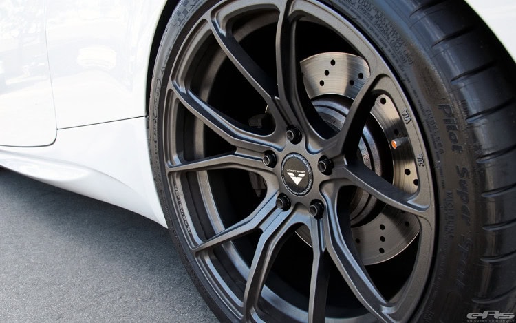 Alpine White BMW E92 M3 With Vorsteiner Goodies Installed