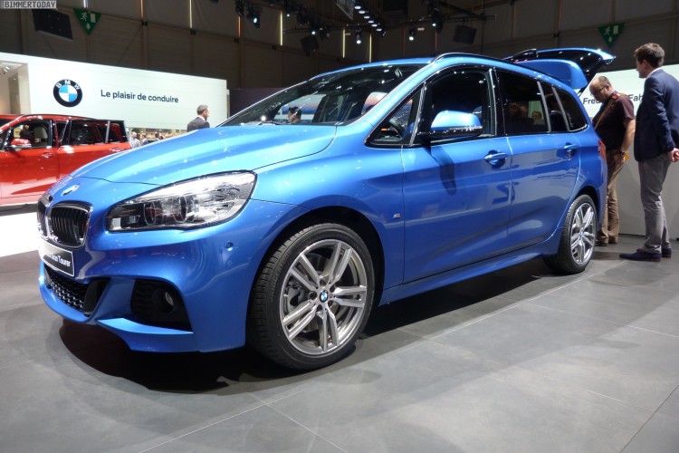 2015 Geneva Motor Show: BMW 2 Series Gran Tourer M Sport Package