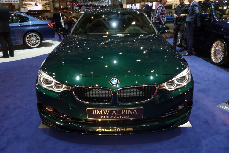 2015 Geneva Motor Show: ALPINA D4 Biturbo Coupe