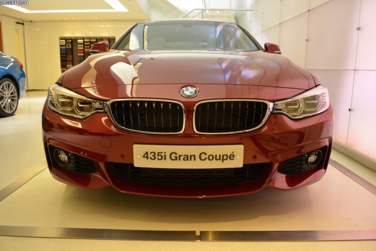 BMW 4 Series Gran Coupe in Ruby Red II Individual Color