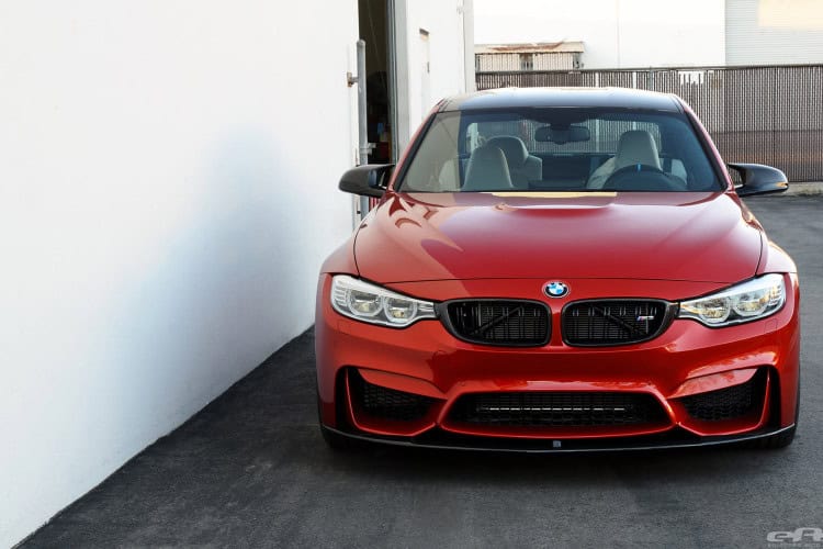 Sakhir Orange BMW F80 M3 Gets Some Goodies Installed