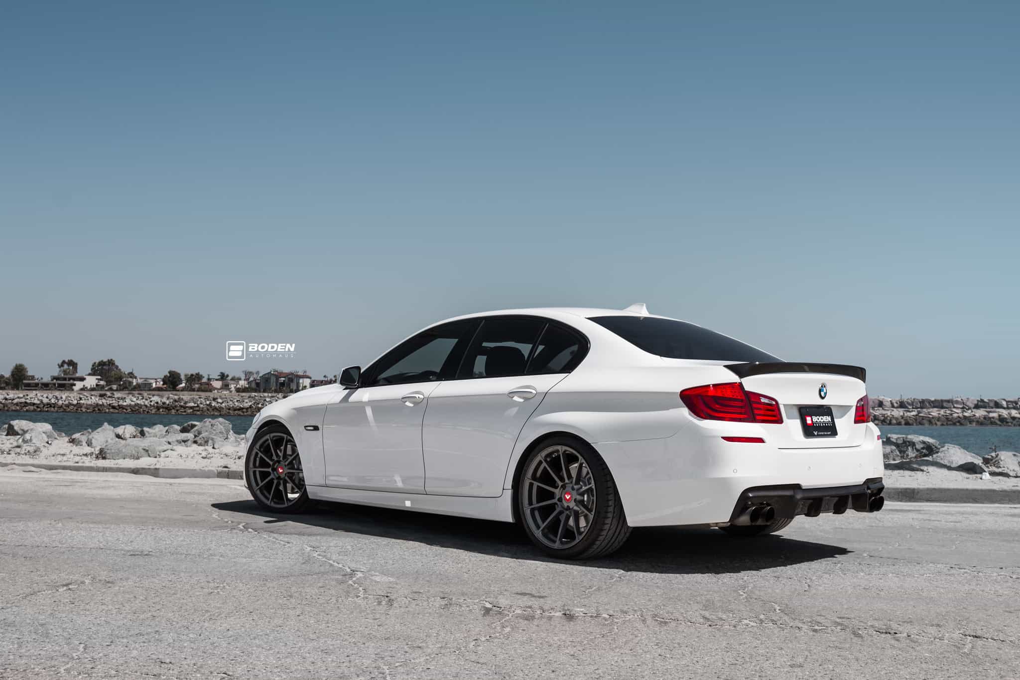 BMW 5 Series With Vorsteiner Aero And Wheels