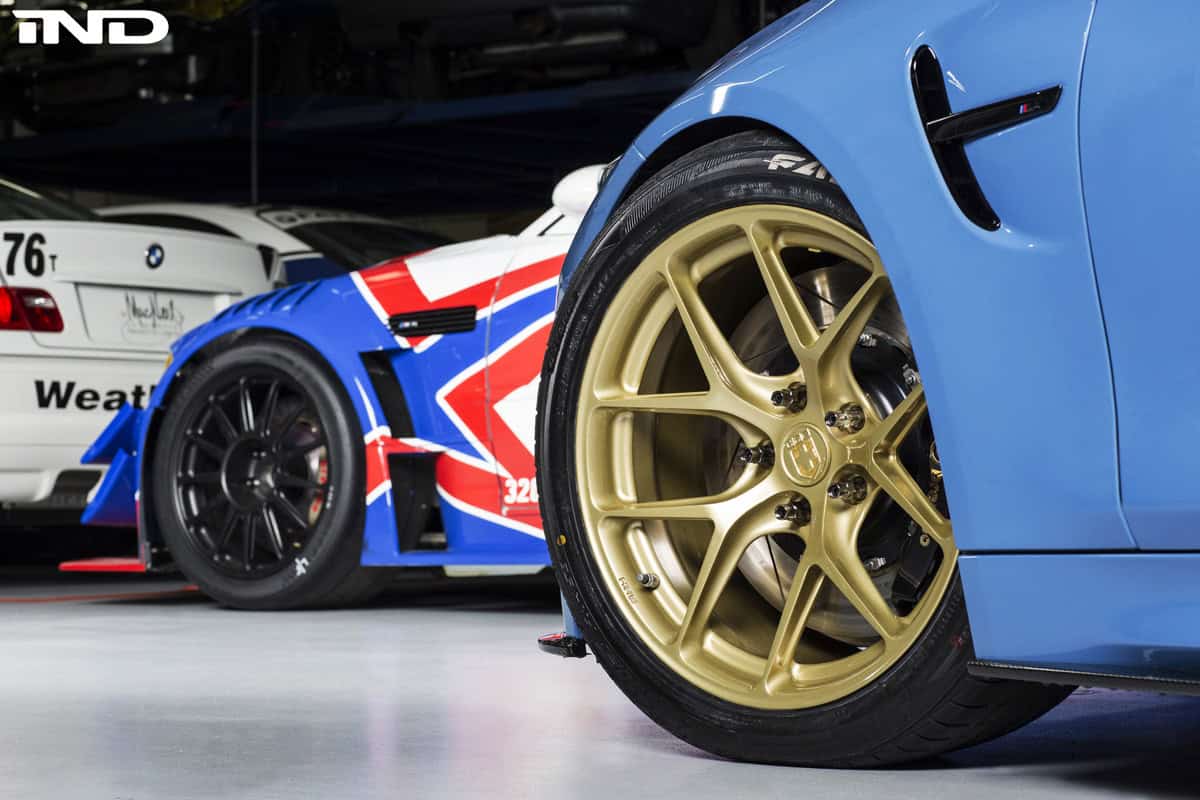 BMW M3 with HRE R101 Wheels by IND Distribution