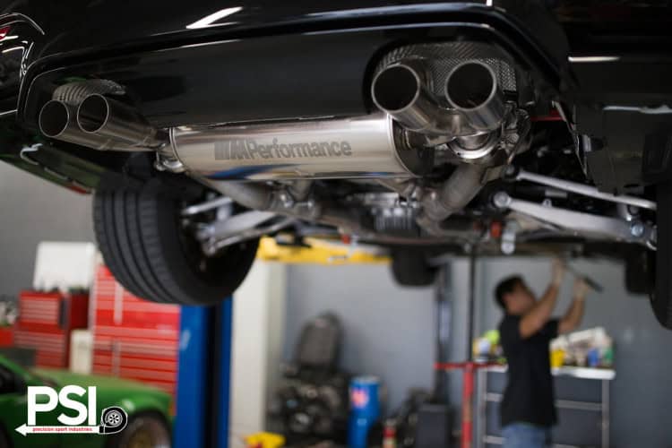 BMW Performance Exhaust System Installed By PSI