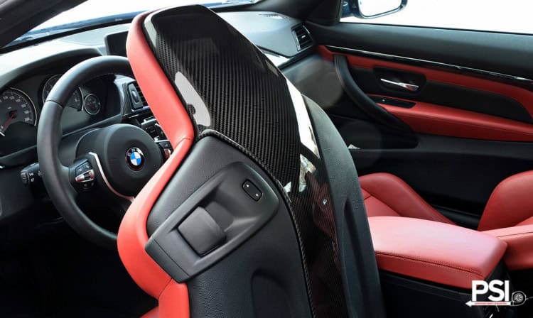 Carbon Fiber Seat Trim For BMW F8X Models 4