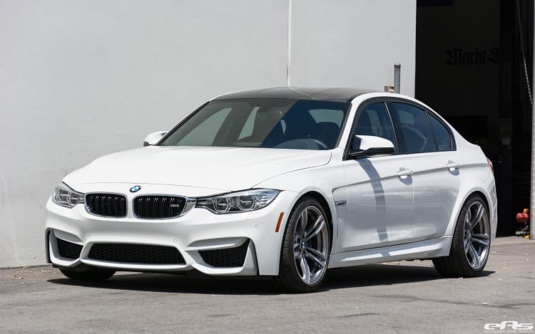 Alpine White BMW F80 M3 With A Remus Exhaust System Installed