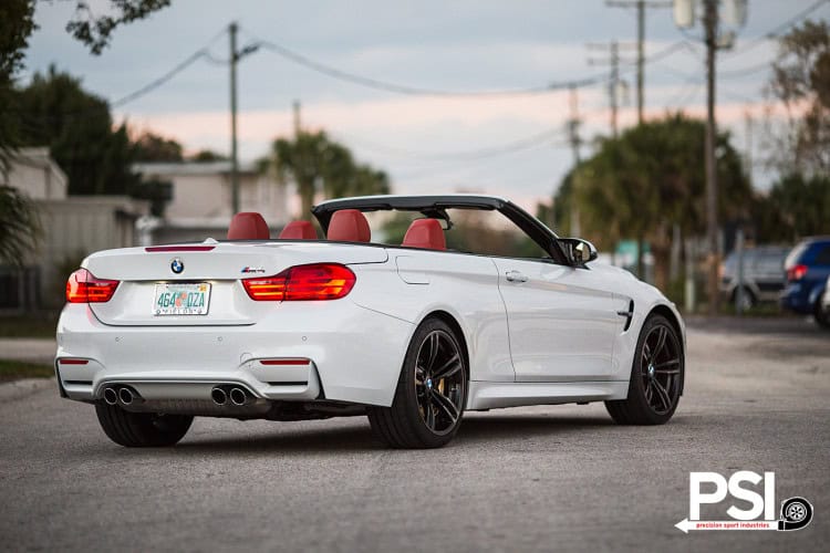 Alpine White BMW 4 Series Convertible Photoshoot