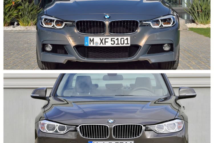 Photo Comparison: F30 3 Series Sedan vs. Facelift