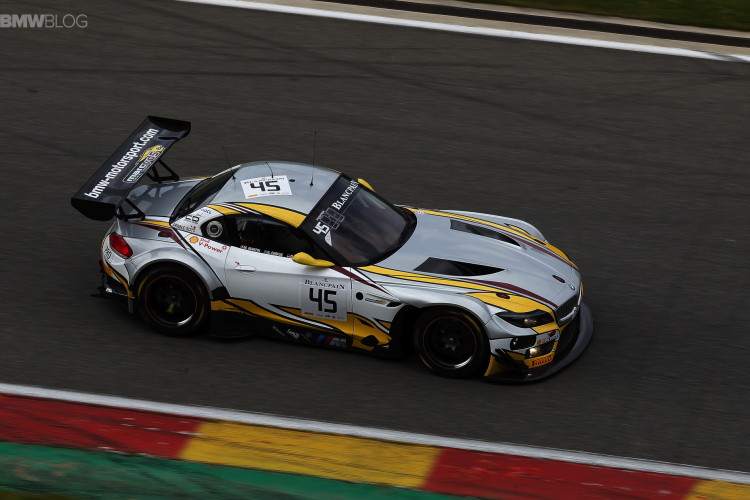 BMW Sports Trophy Team Marc VDS sets fastest lap time at 24h Spa test day