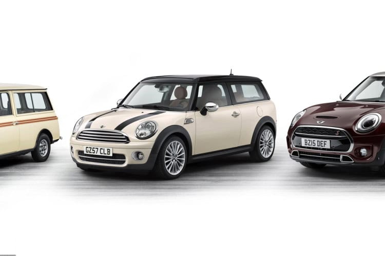 Three generations MINI Clubman