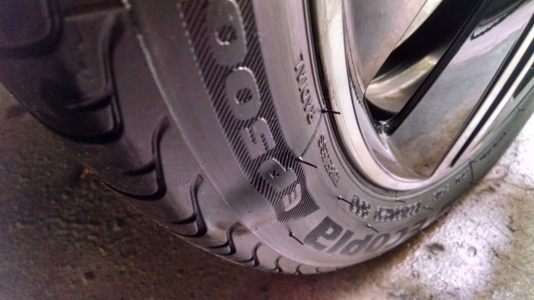 At least with a sidewall bubble you can drive to the dealer, but you still need to buy a new tire and hope it's in stock