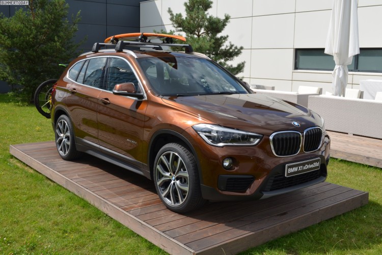 Extended wheelbase 2016 BMW X1 spied