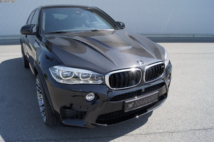 Hamann BMW X6 M with 640 hp and carbon fiber hood