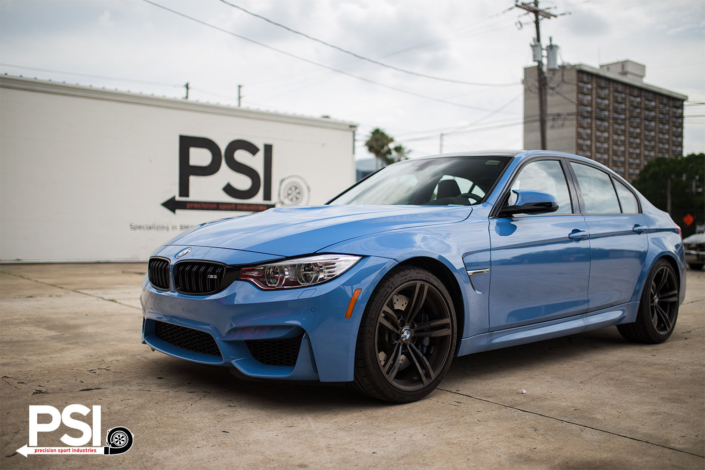 Yas Marina Blue BMW F80 M3