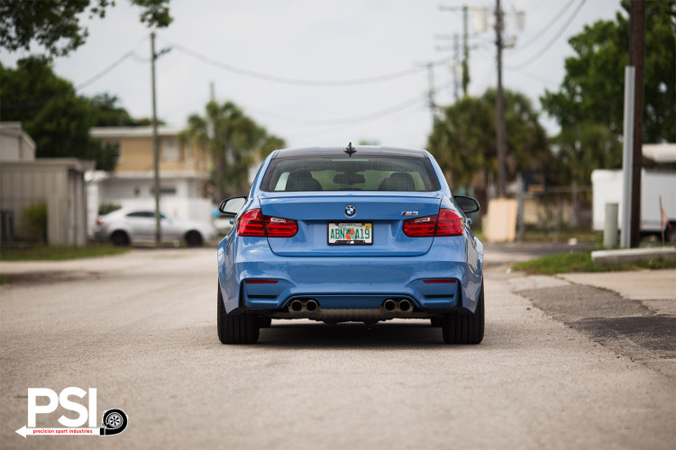 Yas Marina Blue BMW F80 M3