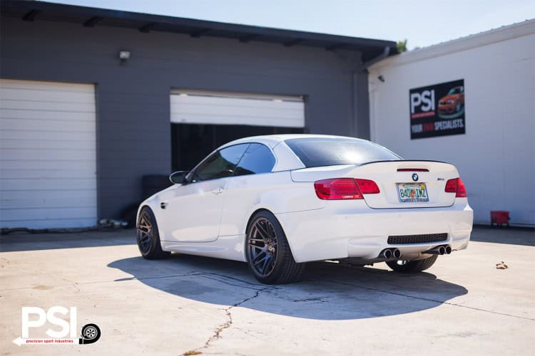 Alpine White BMW E92 M3 With Forgestar Wheels By PSI