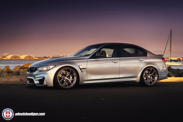 BMW F80 M3 With HRE P101 Wheels