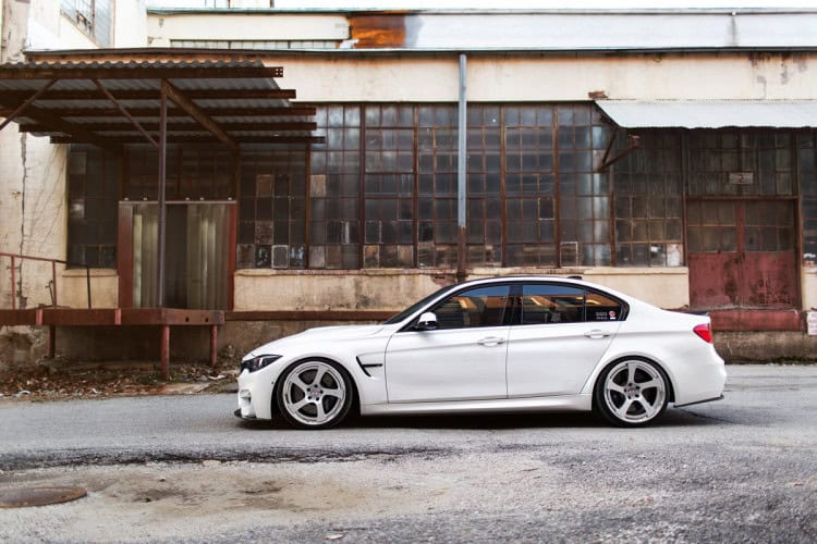 BMW M3 with HRE RS102 Wheels 4
