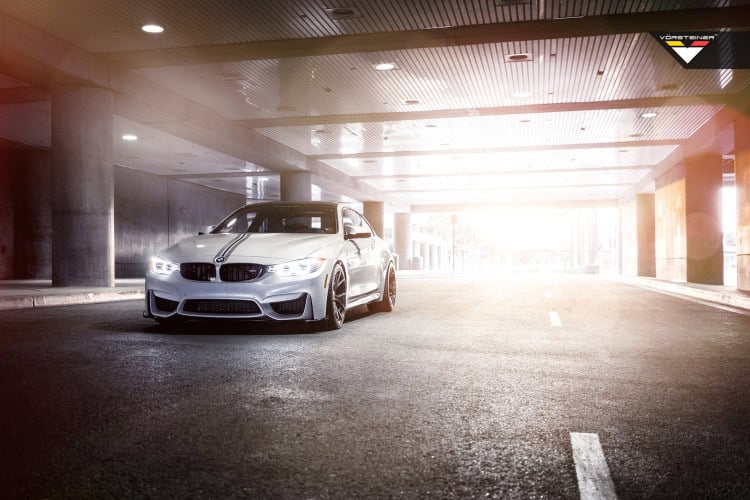 BMW M4 With Vorsteiner Aero And Wheels