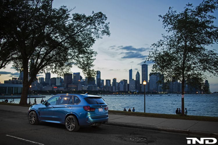 IND Long Beach Blue Metallic BMW X5 M Project