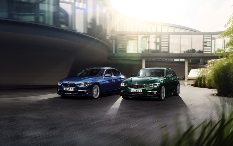 ALPINA B3 sedan and touring together