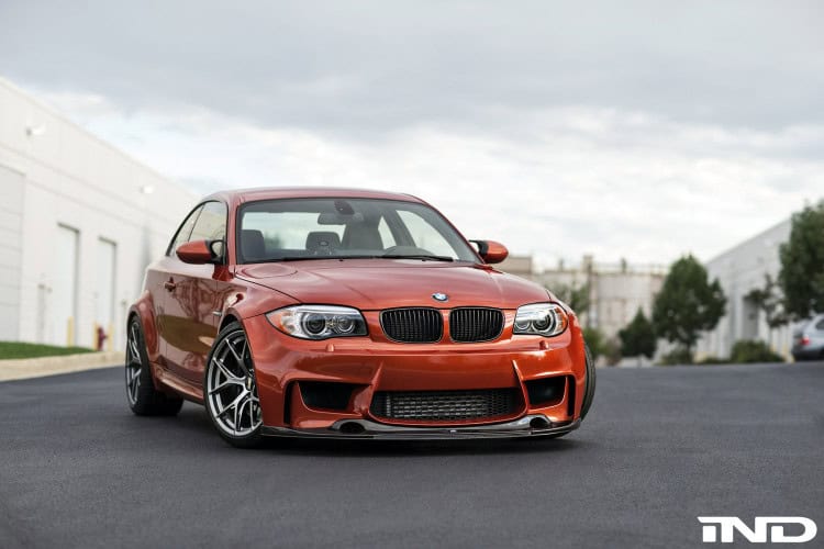 Valencia Orange BMW 1M On BBS FI-R Wheels 1