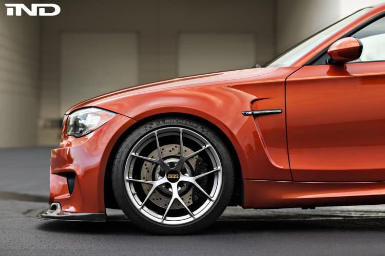 Valencia Orange BMW 1M On BBS FI-R Wheels