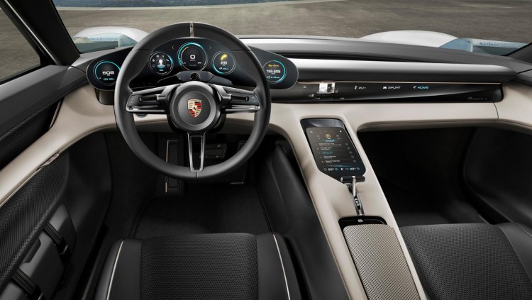 Porsche Mission E Interior