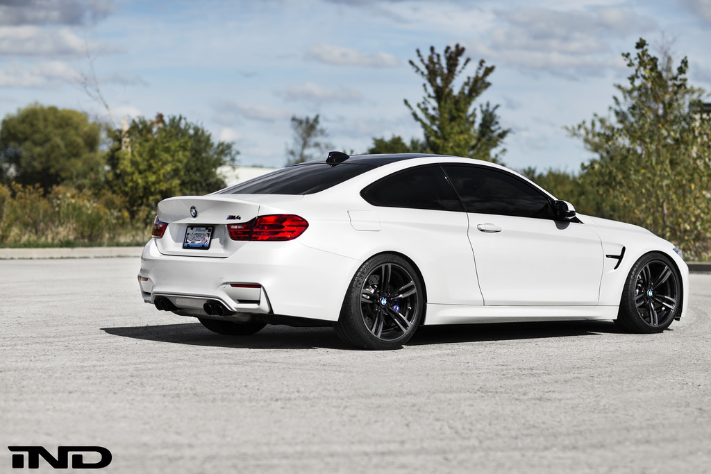 Clean Mineral White BMW M4 Build By IND Distribution