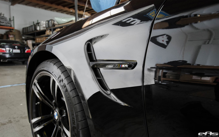 Aggressive Looking Blacked Out BMW M4 Image 2
