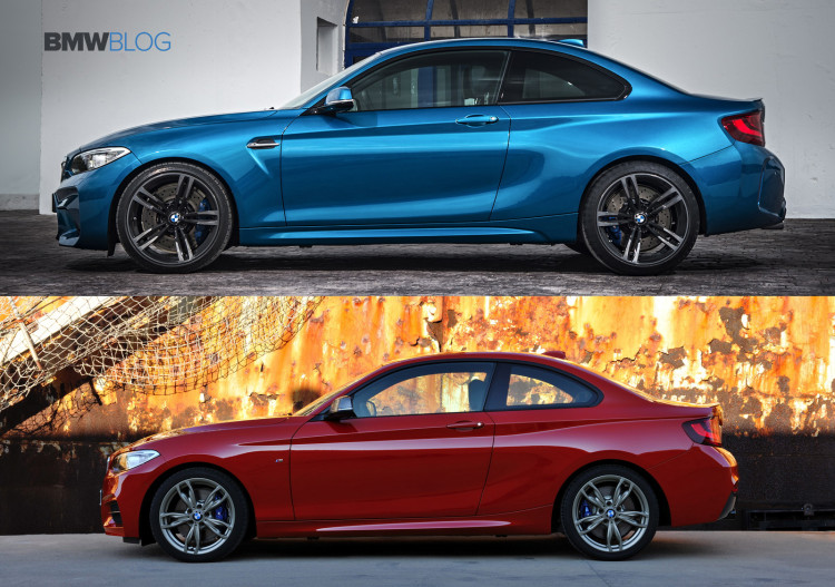 BMW-M2-vs-BMW-M235i