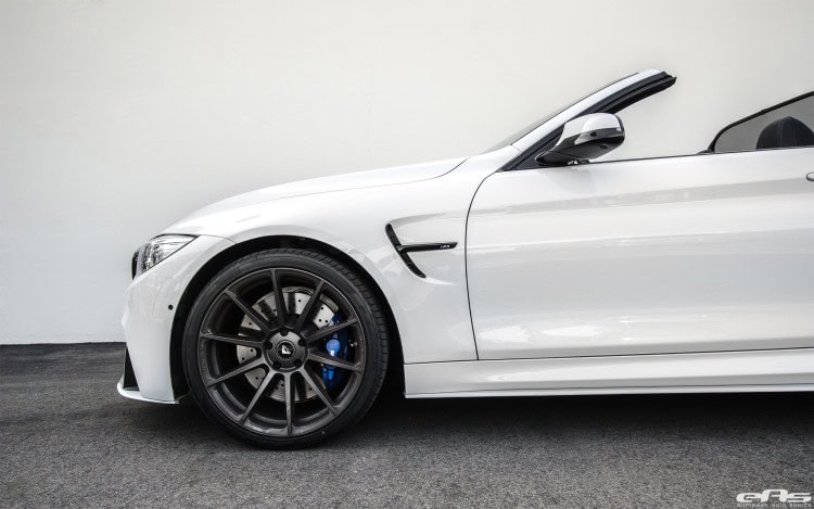 BMW M4 Convertible Rocking Vorsteiner Wheels