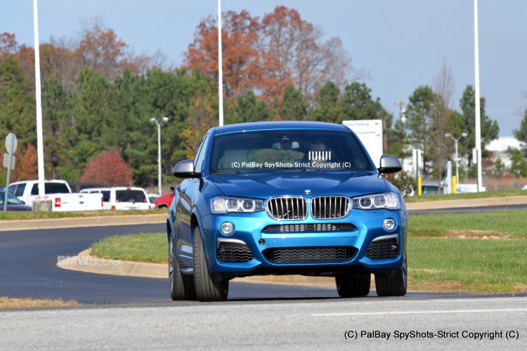 2016 BMW X4 M40i Long Beach Blue – Real Life Photos