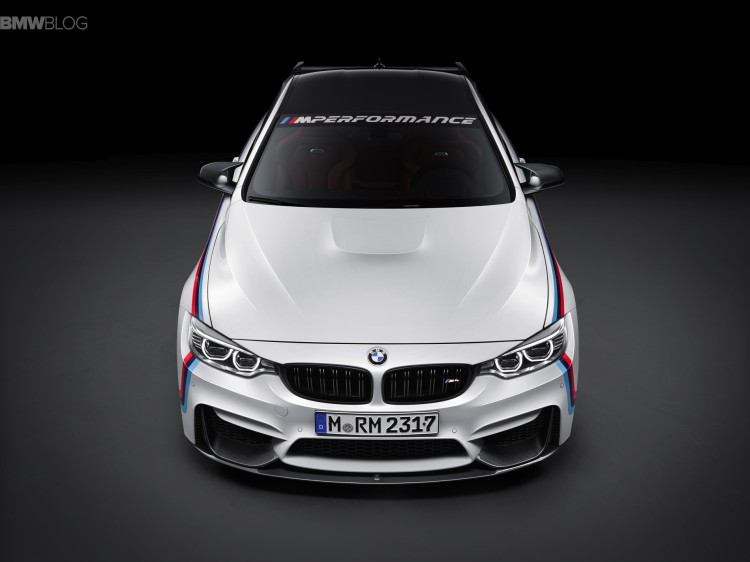 BMW M4 through-flow high trunk spoiler-SEMA-3