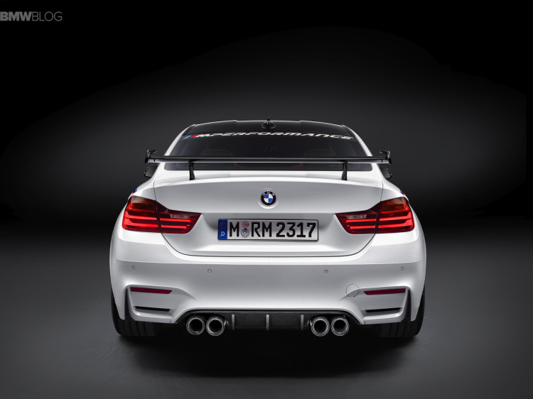 BMW M4 through-flow high trunk spoiler-SEMA-9