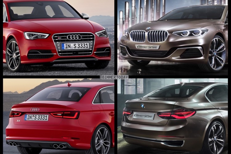 Image Comparison: BMW 1 Series Sedan vs Audi A3