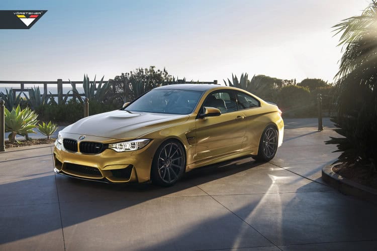 Austin Yellow BMW M4 Featuring Vorsteiner V-FF 102 Wheels
